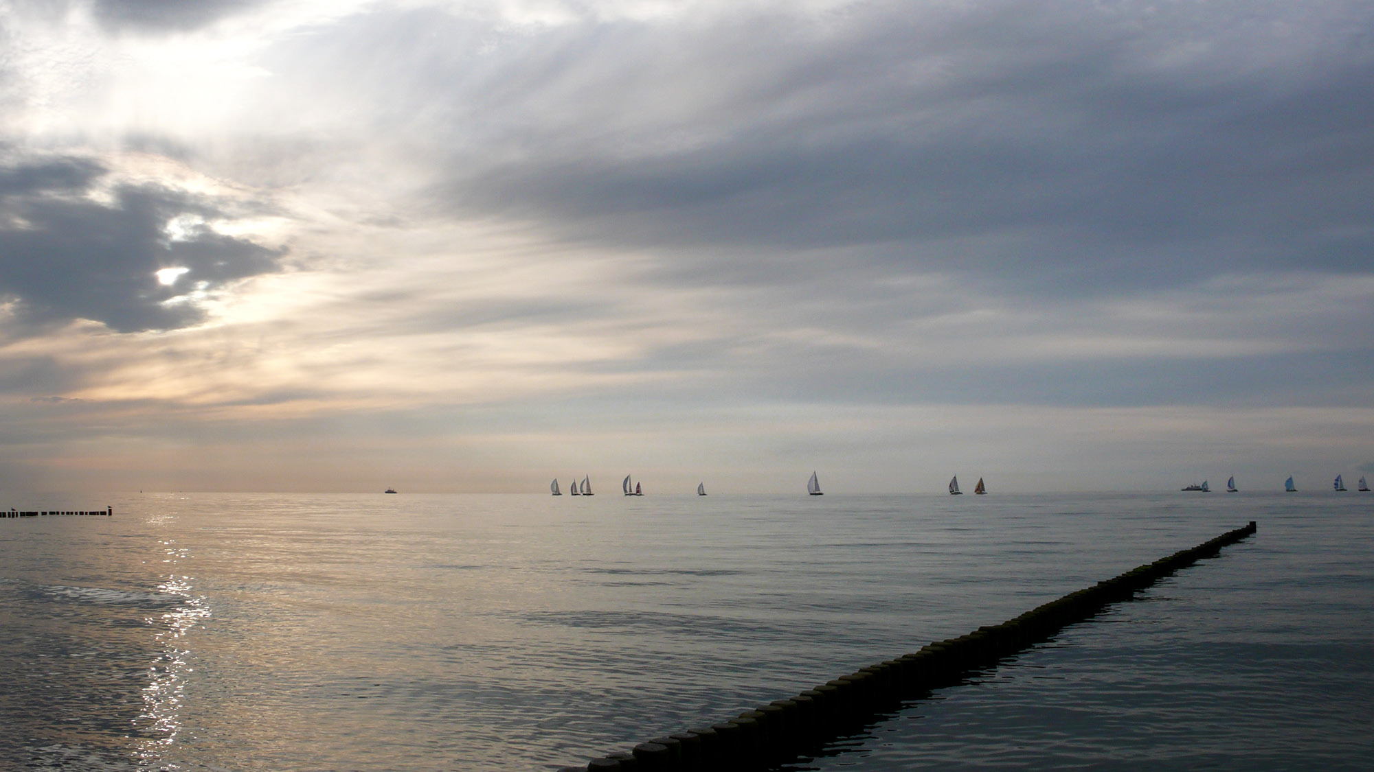 Sonnenuntergang Ostsee